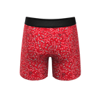 The Outlaw | Naughty Paisley Ball Hammock® Pouch Underwear With Fly - Shinesty