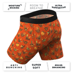 The Party Fowl | Thanksgiving Turkey Ball Hammock® Boxer - Long Leg - Shinesty