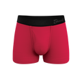 The Red Velvet | Dark Red Ball Hammock® Pouch Trunks Underwear - Shinesty