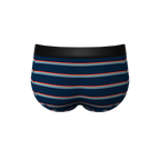 The Routine | Navy Stripe Ball Hammock® Pouch Underwear Briefs - Shinesty