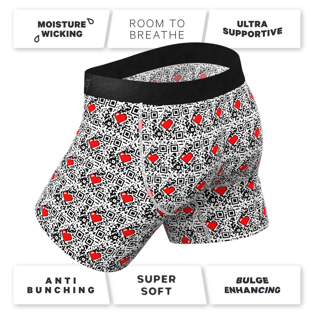 The Scan Me | QR Code Ball Hammock® Pouch Underwear - Shinesty