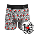 The Scan Me | QR Code Ball Hammock® Pouch Underwear - Shinesty