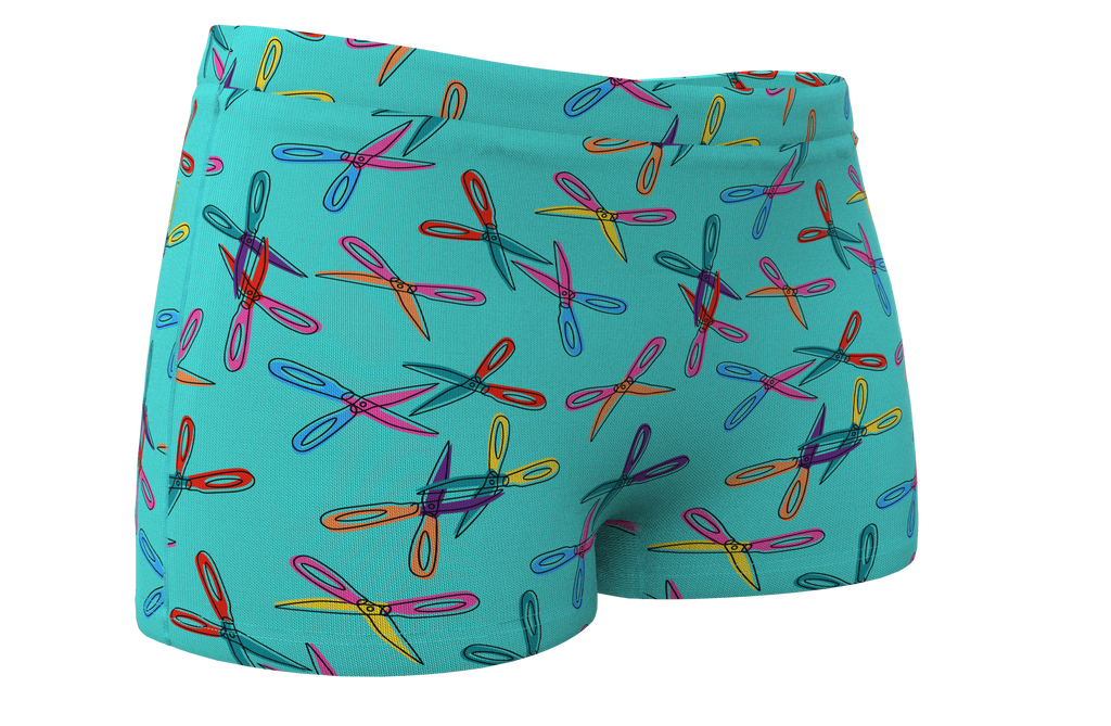 The Scissor Sisters | Scissor Modal Boyshort Underwear - Shinesty