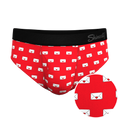 The Secret Admirer | Valentines Letters Ball Hammock® Pouch Underwear Briefs - Shinesty