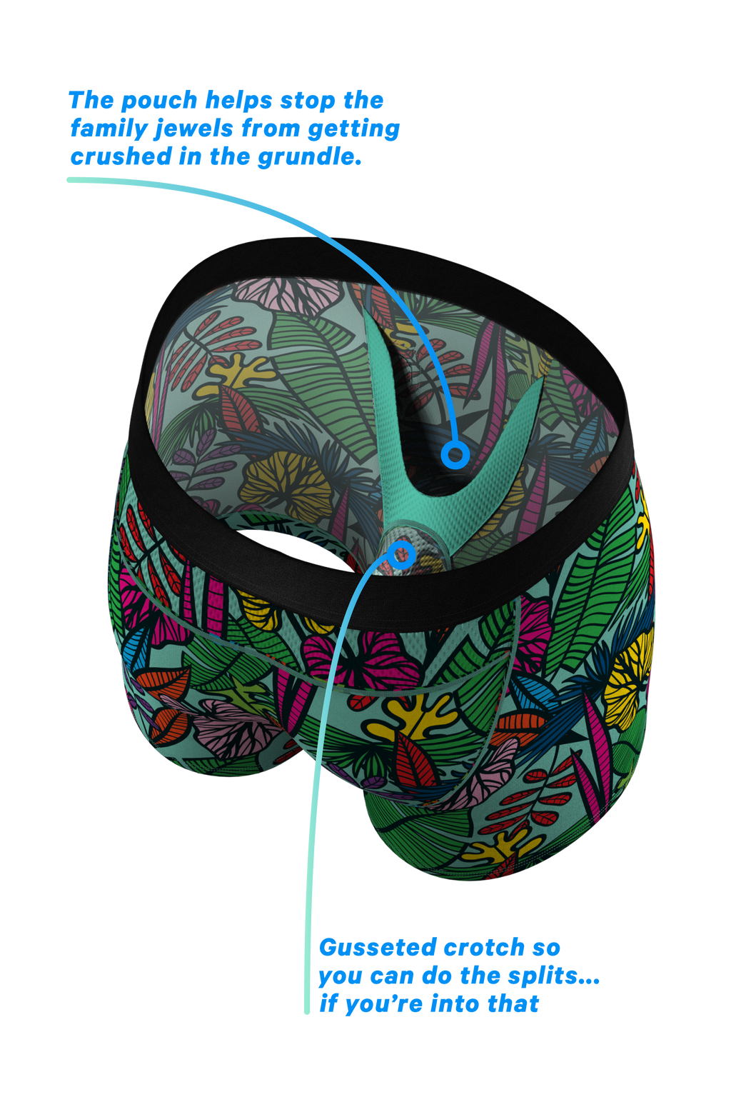 The Sex On The Beach | Tropical paradICE™ Cooling Ball Hammock® Underwear With Fly - Shinesty