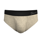 The Silver Fox | Oatmeal Heather Ball Hammock® Pouch Underwear Briefs - Shinesty