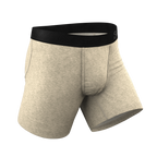The Silver Fox | Oatmeal Heather Ball Hammock® Pouch Underwear - Shinesty