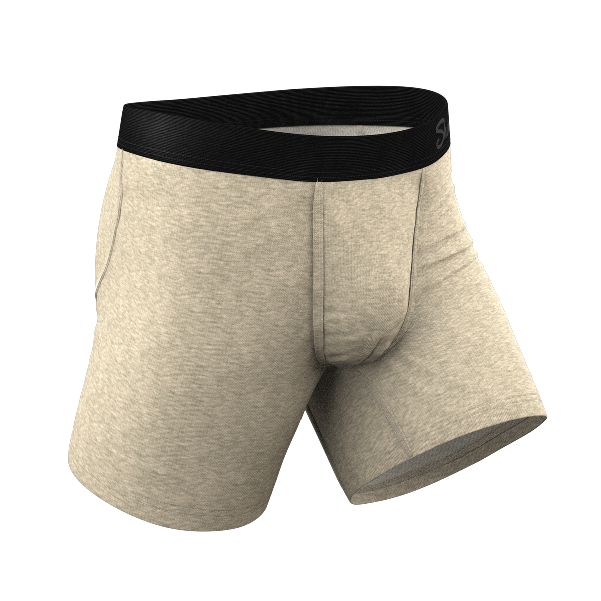 The Silver Fox | Oatmeal Heather Ball Hammock® Pouch Underwear - Shinesty