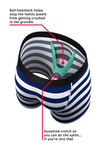 The Snack Attack | Shark Print Ball Hammock® Pouch Underwear - Shinesty