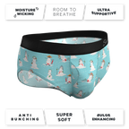 The Frosty Mistress | Snow Women Ball Hammock® Pouch Underwear Briefs - Shinesty