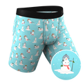The Frosty Mistress | Snow Women Ball Hammock® Boxer - Long Leg - Shinesty