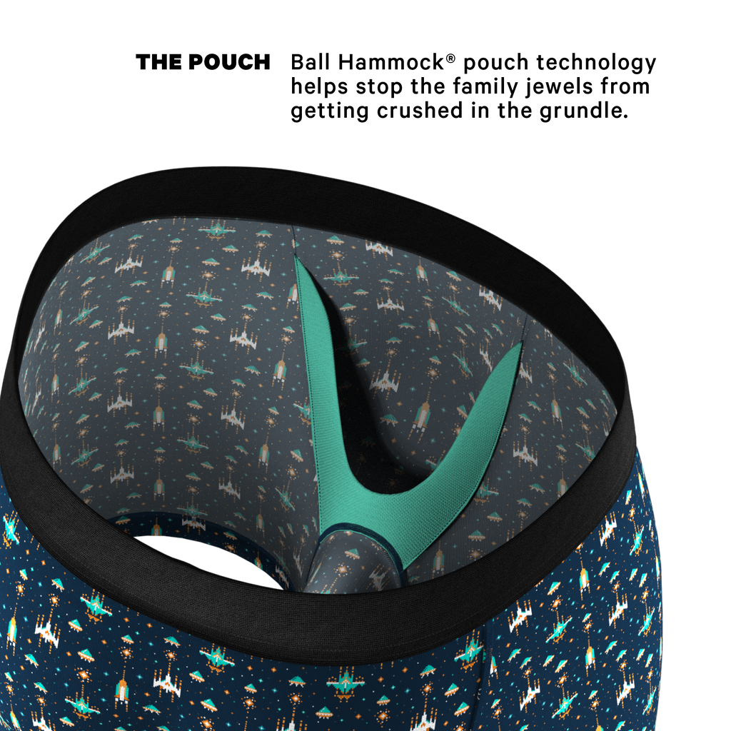 The Space Commando | Spaceship Ball Hammock® Pouch Underwear - Shinesty