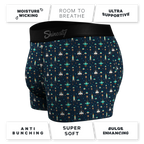 The Space Commando | Spaceship Ball Hammock® Pouch Trunks Underwear - Shinesty