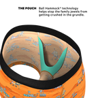 The Bend Rover | Space Robots Ball Hammock® Pouch Trunks Underwear - Shinesty