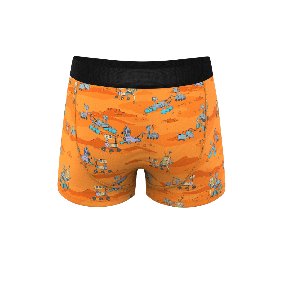 The Bend Rover | Space Robots Ball Hammock® Pouch Trunks Underwear - Shinesty