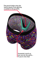 The Sticky Fingers | Halloween Candy Ball Hammock® Pouch Underwear With Fly - Shinesty