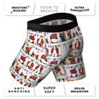 The Strip Poker | Playing Cards Ball Hammock® Boxer - Long Leg - Shinesty