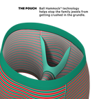 The Stripe Club | Christmas Striped Ball Hammock® Pouch Underwear - Shinesty