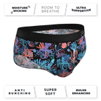 The Swollen Tentacles | Octopus Ball Hammock® Pouch Underwear Briefs - Shinesty