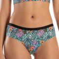 The Hot Tropic | Tropical Flamingo Cheeky Underwear - Shinesty