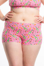 The Aperitif | Champagne Modal Boyshort Underwear - Shinesty