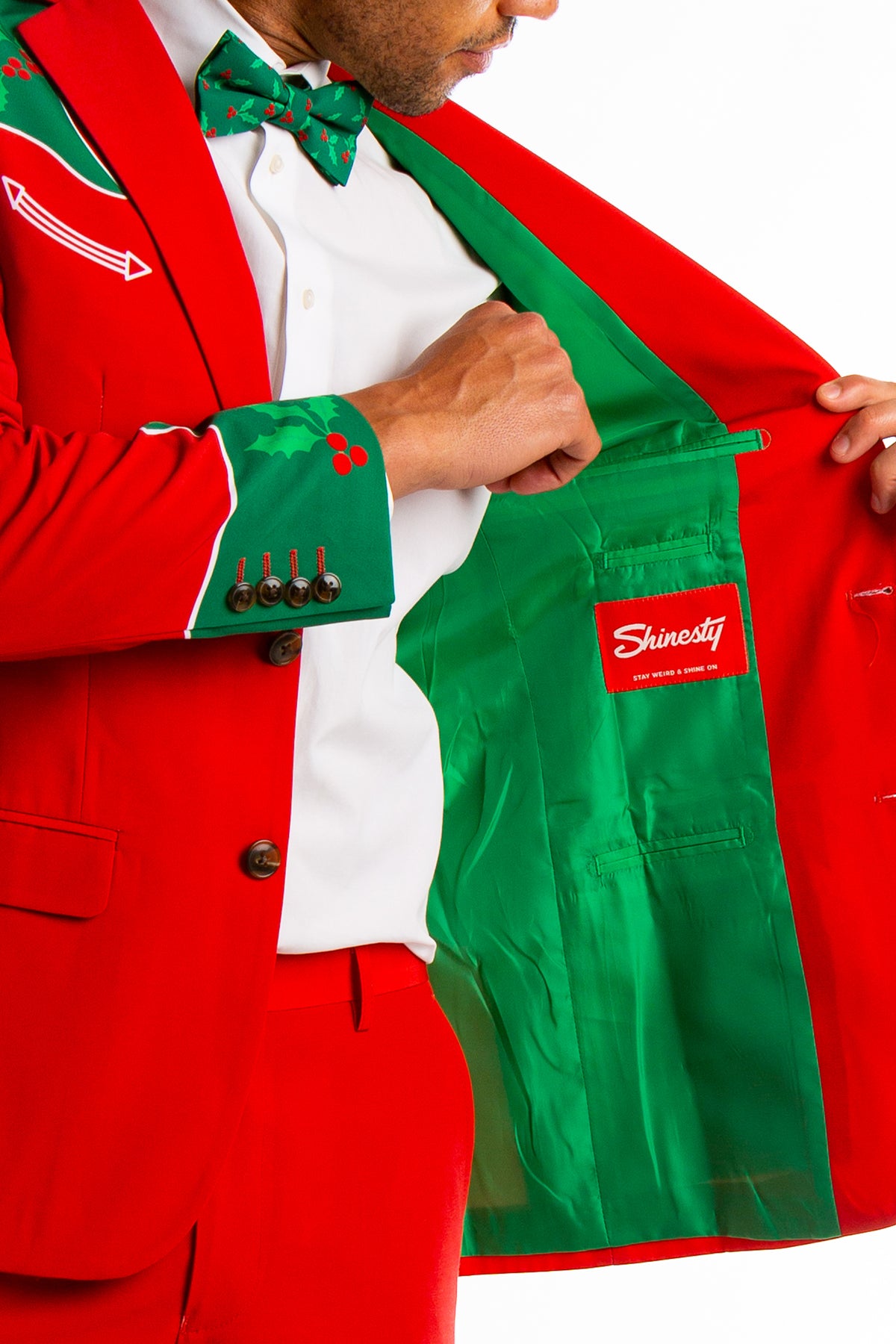 The Devout Desperado | Western Ugly Christmas Suit - Shinesty