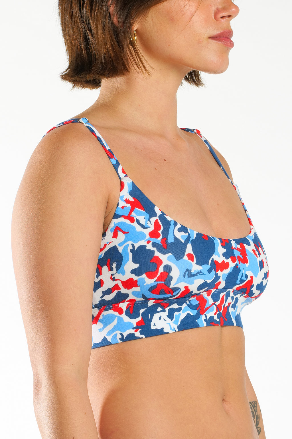 The Grand Finale | USA Camouflage Boob Hammock™ Scoop Bralette - Shinesty
