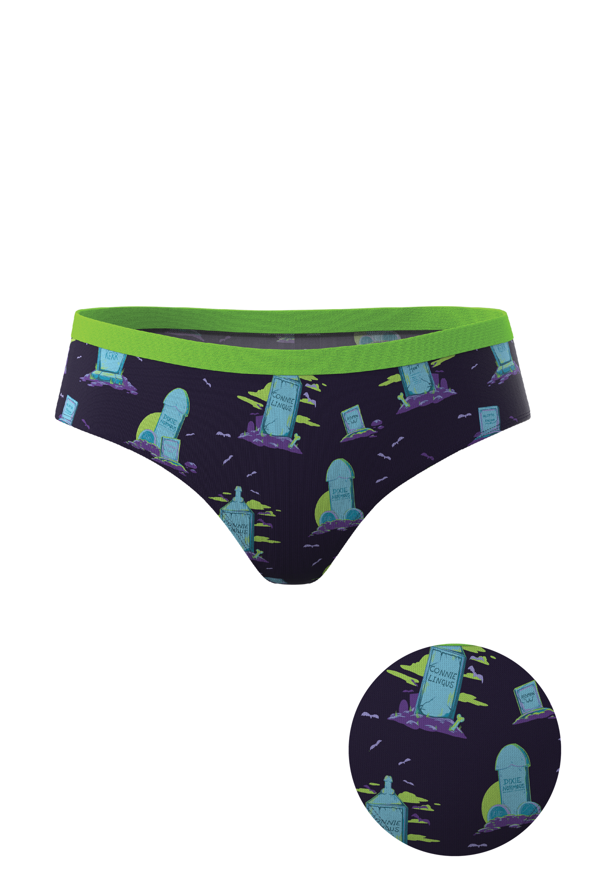 The Headstone | Tombstone Cheeky Underwear - Shinesty