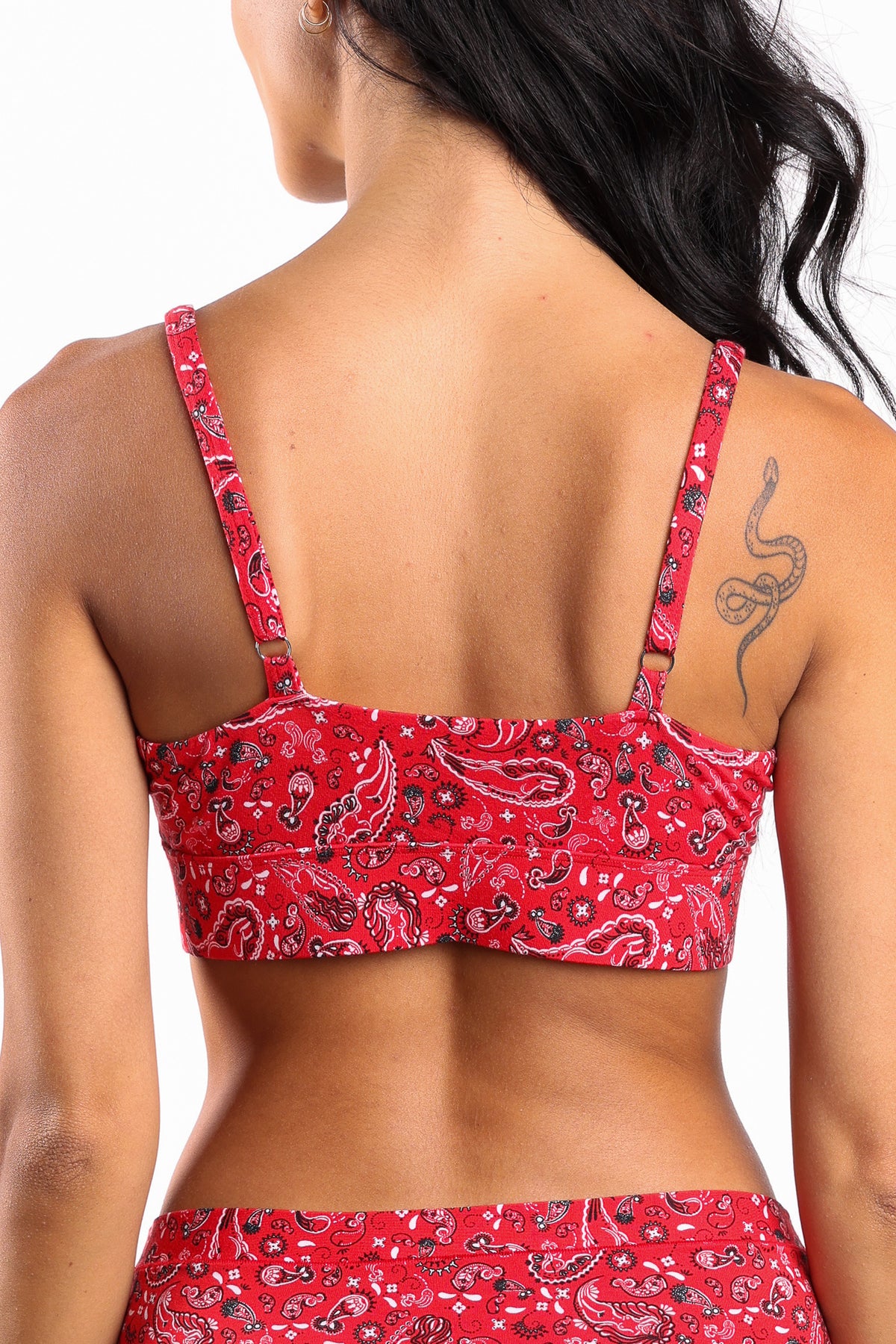 The Outlaw | Naughty Paisley Boob Hammock™ Scoop Bralette - Shinesty