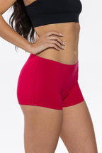 The Red Velvet | Dark Red Modal Boyshort Underwear - Shinesty