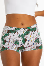 The Rosy Cheeks | Skier Boyshort Underwear - Shinesty