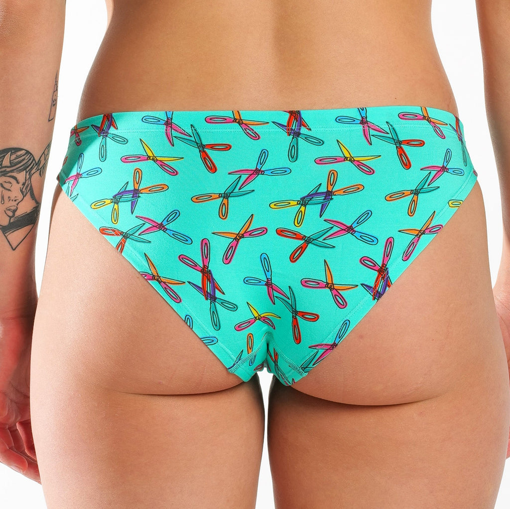 The Scissor Sisters | Scissor Modal Bikini Underwear - Shinesty