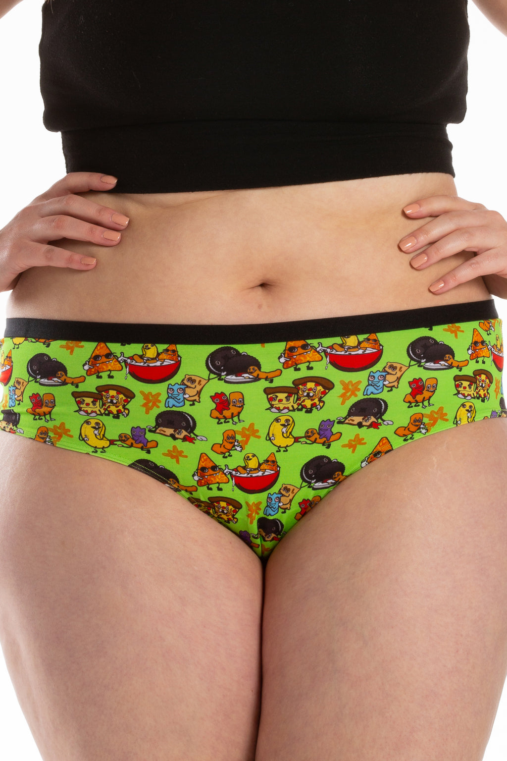 The Snackhanalia | Junk Food Cheeky Underwear - Shinesty