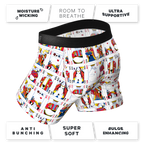 The Strip Poker | Playing Cards Ball Hammock® Pouch Underwear - Shinesty