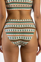 The Stuffed Stocking | Fair Isle Christmas Tree Modal Bikini Underwear - Shinesty