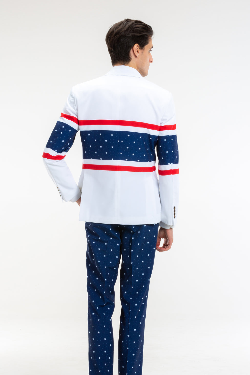 The Sweet Tea | USA Placement Stripe Suit - Shinesty