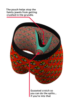They're Back | Dinosaur Ball Hammock® Pouch Underwear With Fly - Shinesty