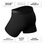 The Threat Level Midnight | Black Ball Hammock® Pouch Underwear - Shinesty