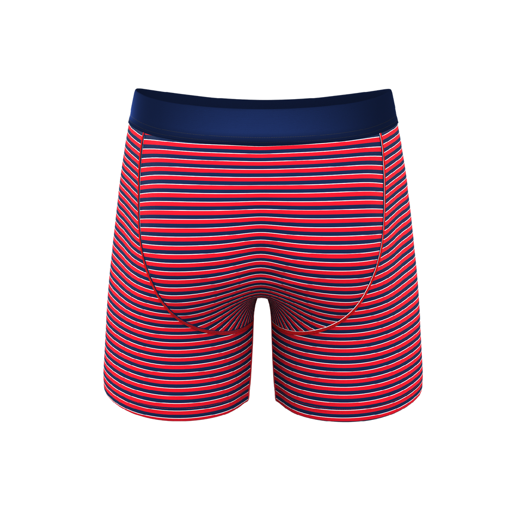 The US of A | USA Stripe Ball Hammock® Pouch Underwear - Shinesty