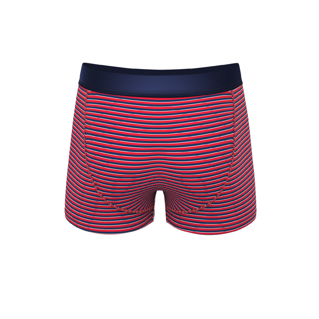 The US of A | USA Stripe Ball Hammock® Pouch Trunk Underwear - Shinesty