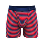 The US of A | USA Stripe Ball Hammock® Pouch Underwear With Fly - Shinesty