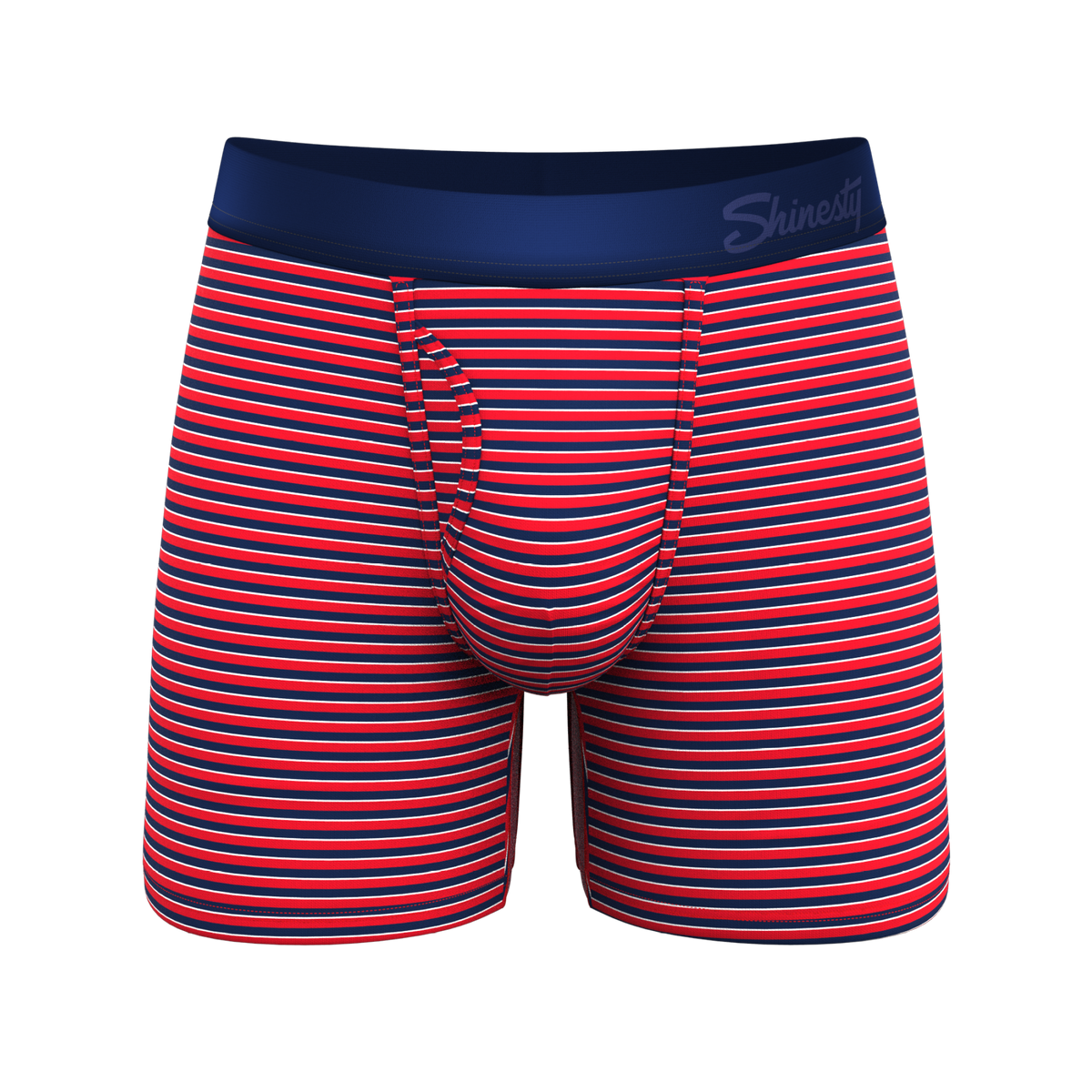 The US of A | USA Stripe Ball Hammock® Pouch Underwear With Fly - Shinesty