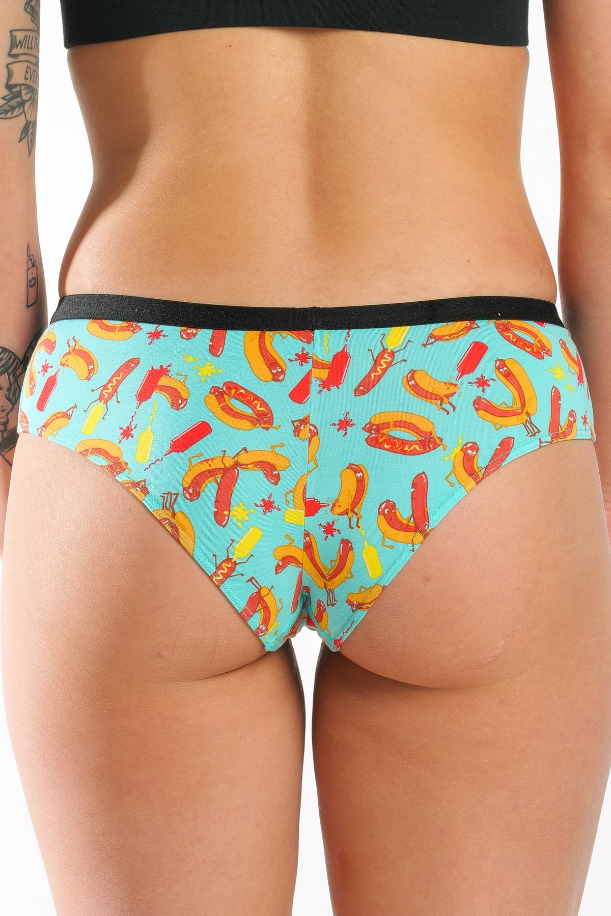 The Use a Condiment | Hot Dogs Cheeky Underwear - Shinesty