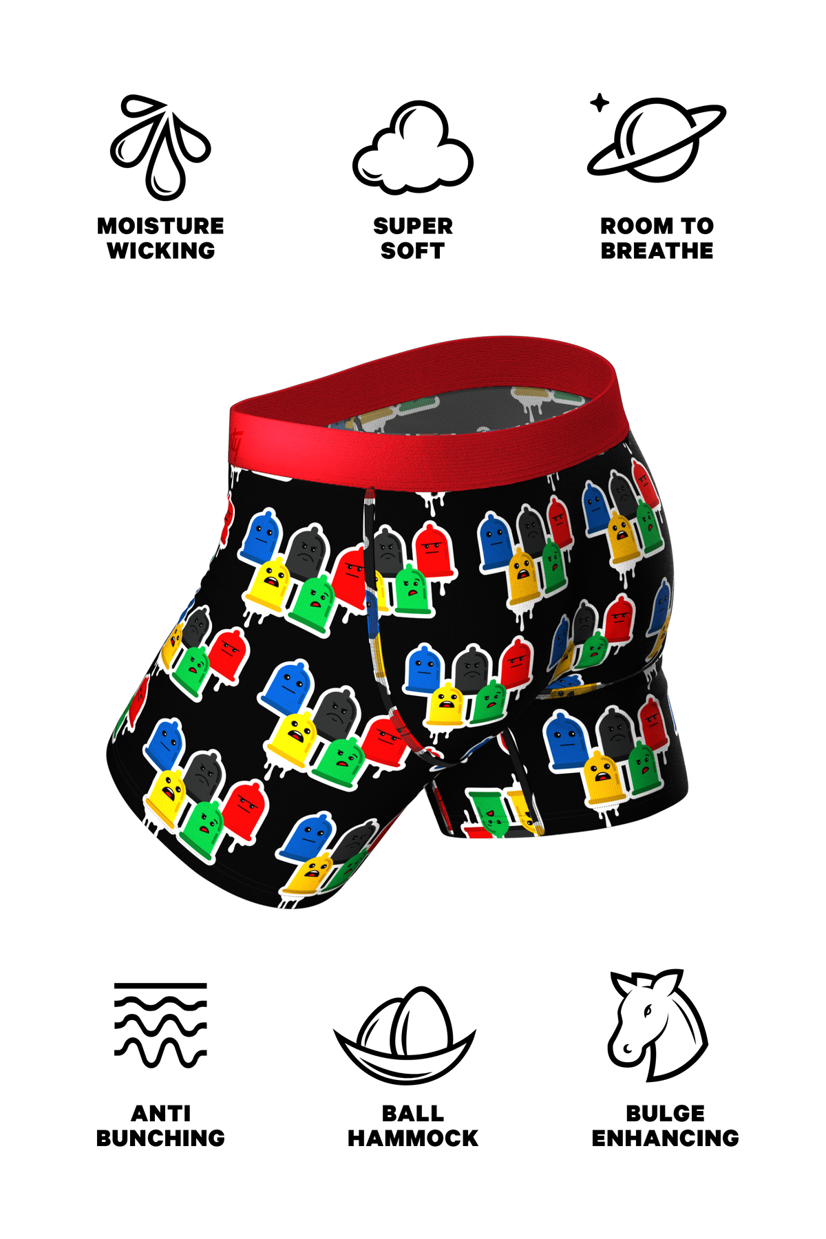 The Village Armor | Rubbers Ball Hammock® Pouch Underwear - Shinesty